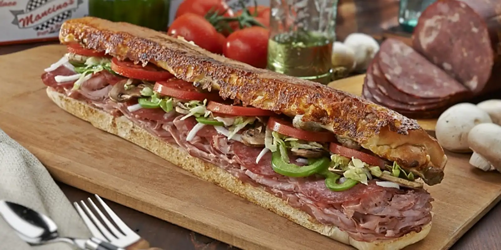Italian special grinder sandwich